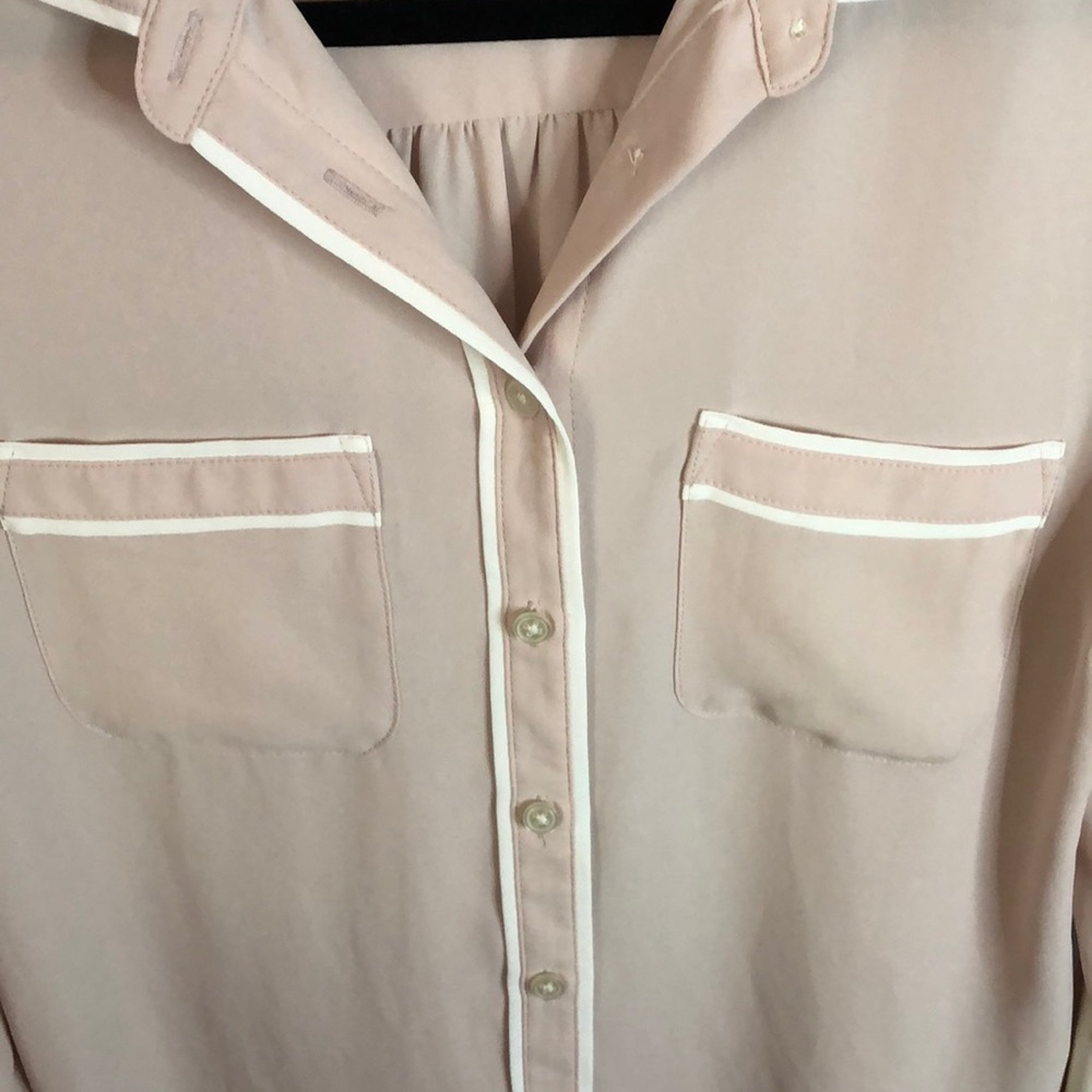 Blush LOFT Button Up - Picture 4 of 6